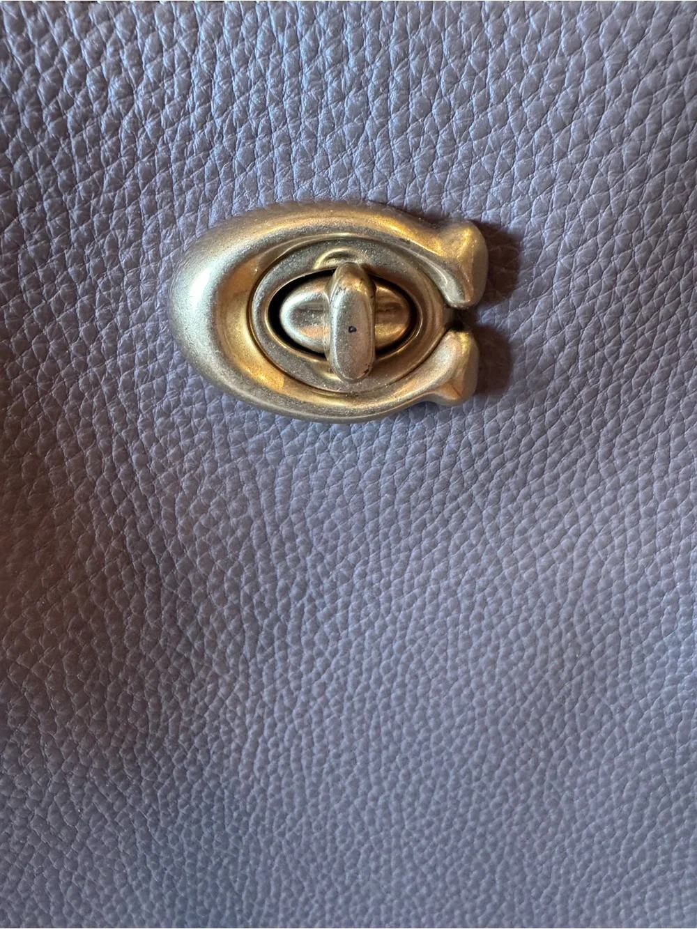 COACH - Willow Shoulder Bag in Colorblock, Dark Stone, EUC 2022 Beautiful